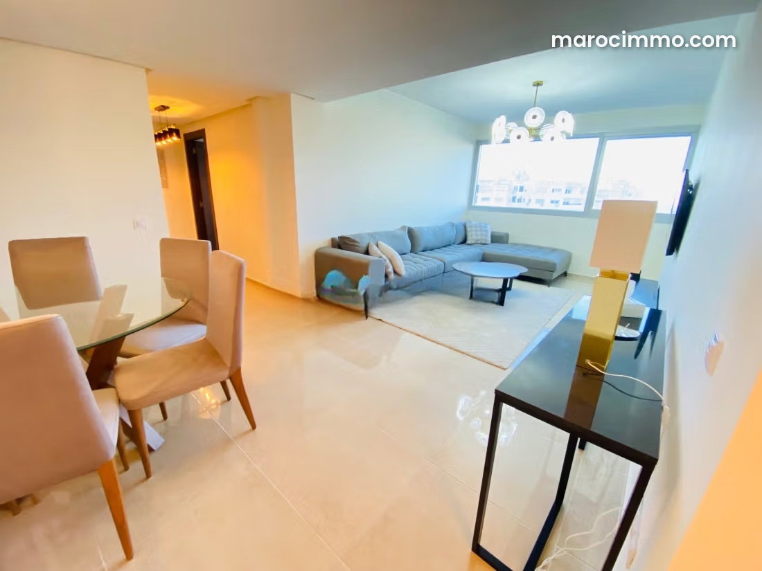 Furnished 70 m² Apartment for Rent in Tangier City Center — Tangier