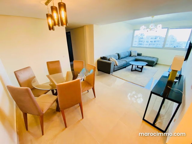 Location d'un magnifique appartement à Tanger City Center. 1 chambre. Bien meublé — 3