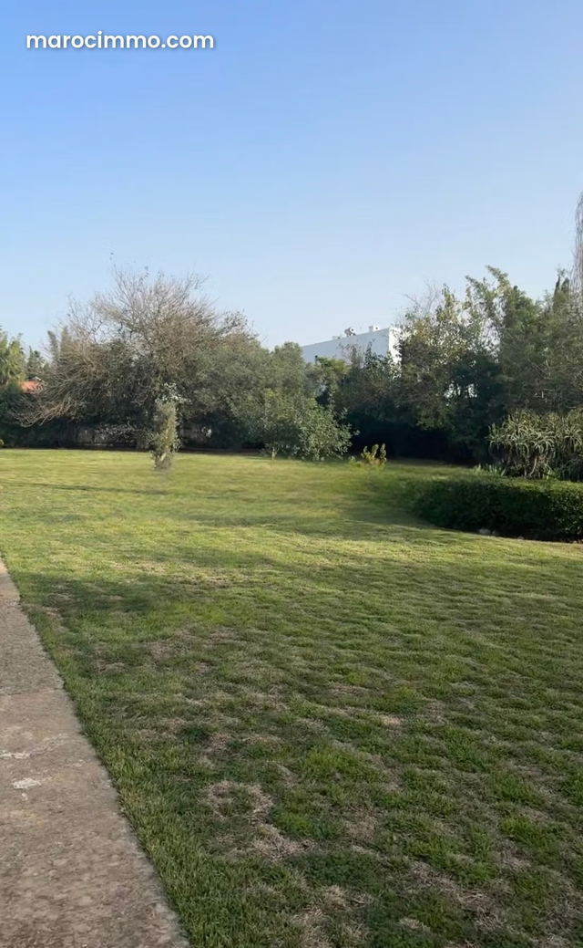 Land for sale in Souissi. 10420 m² surface area — Rabat