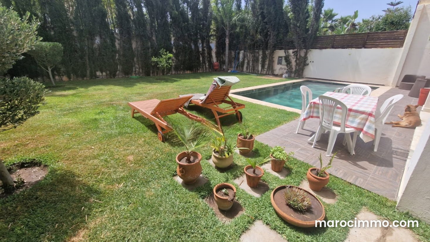490 m² Villa with Pool and Garden, Ville Verte Bouskoura — Bouskoura