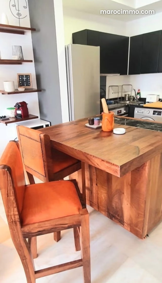 Furnished Studio with Balcony for Rent in Gauthier — 5
