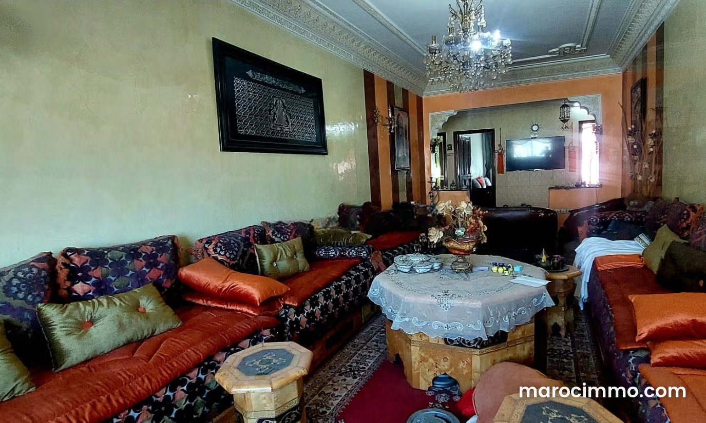 Furnished 3-bedroom apartment, Belvédère, Casablanca — Casablanca
