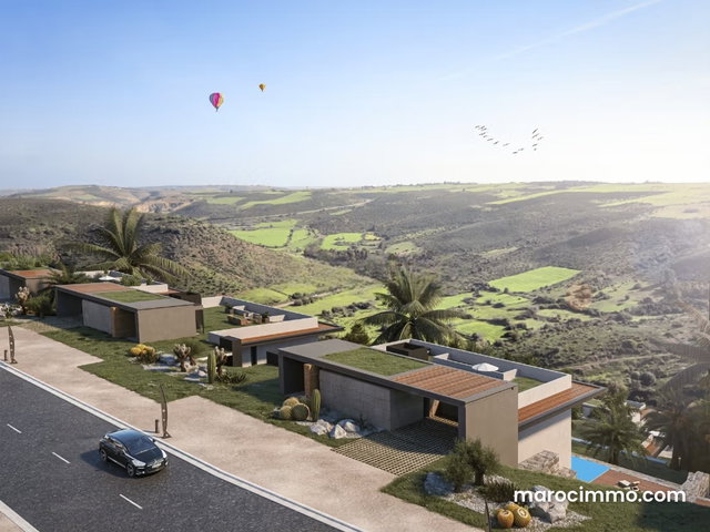 Terrain à vendre Souissi Rabat – 2 512 m² – Vue vallée — 2