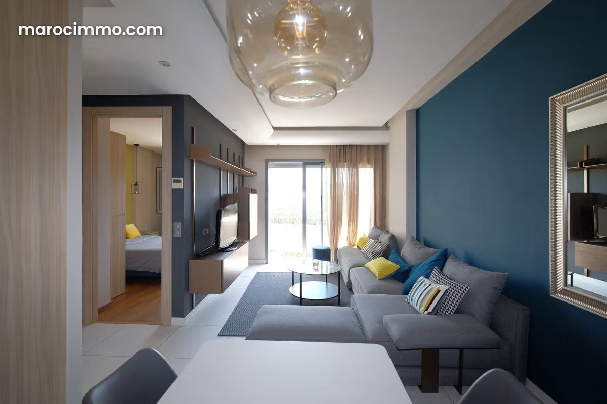Apt 60 m² meublé Racine avec 1 chambre