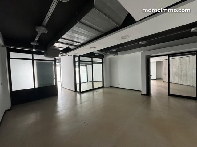 Bureau 410 M² Aménagé A Louer ANFA — 2