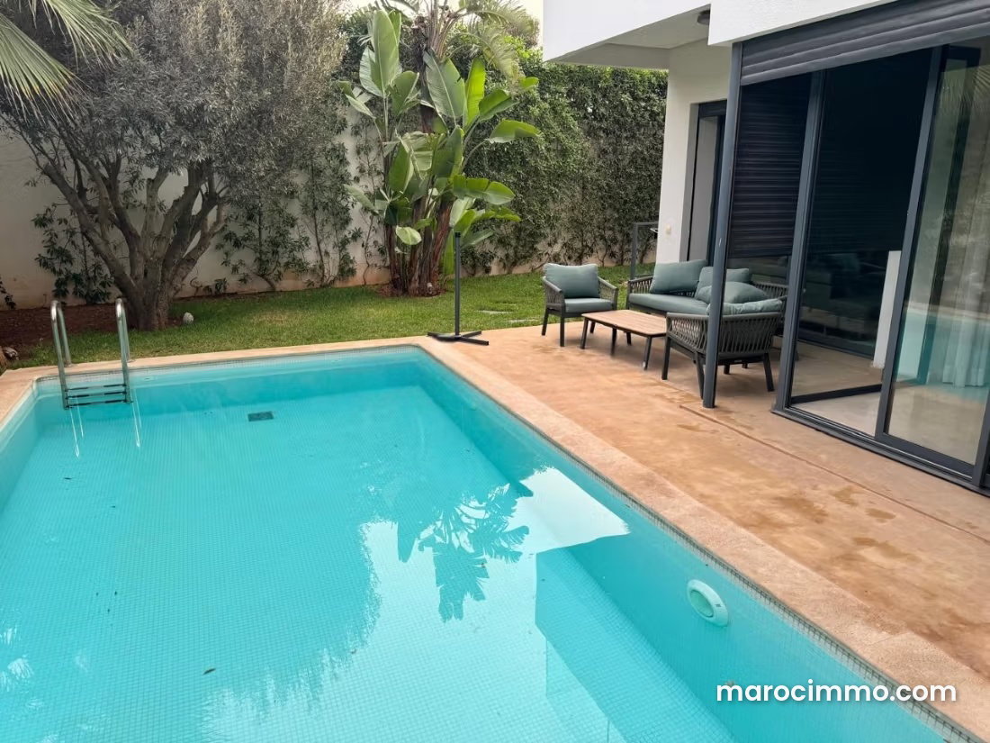 Furnished 400 m² Villa with Pool and Garden, Aïn Diab, Casablanca — Casablanca