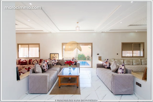 Villa à vendre — Piscine 5x3m Targa, Marrakech — 3