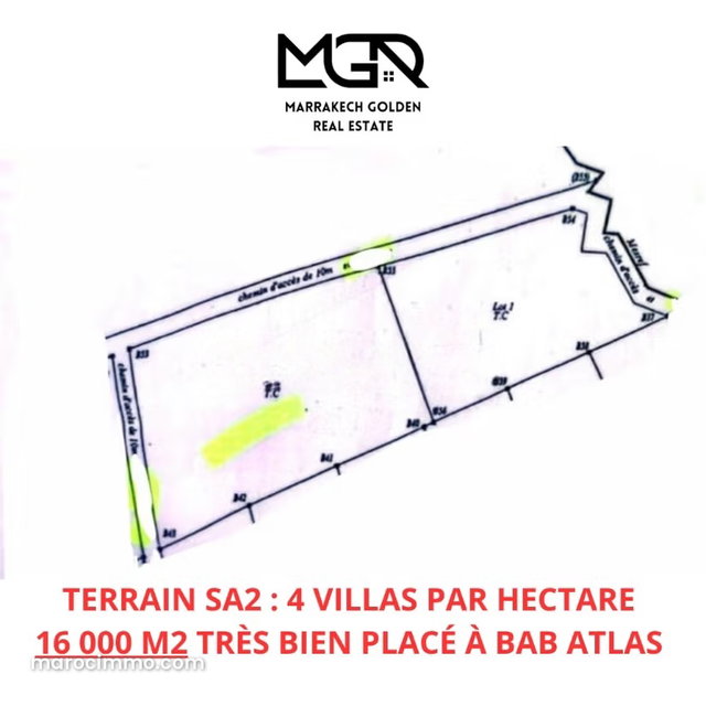 1.6 Ha at Bab Atlas Sa2 Ideal for Promoters — 2