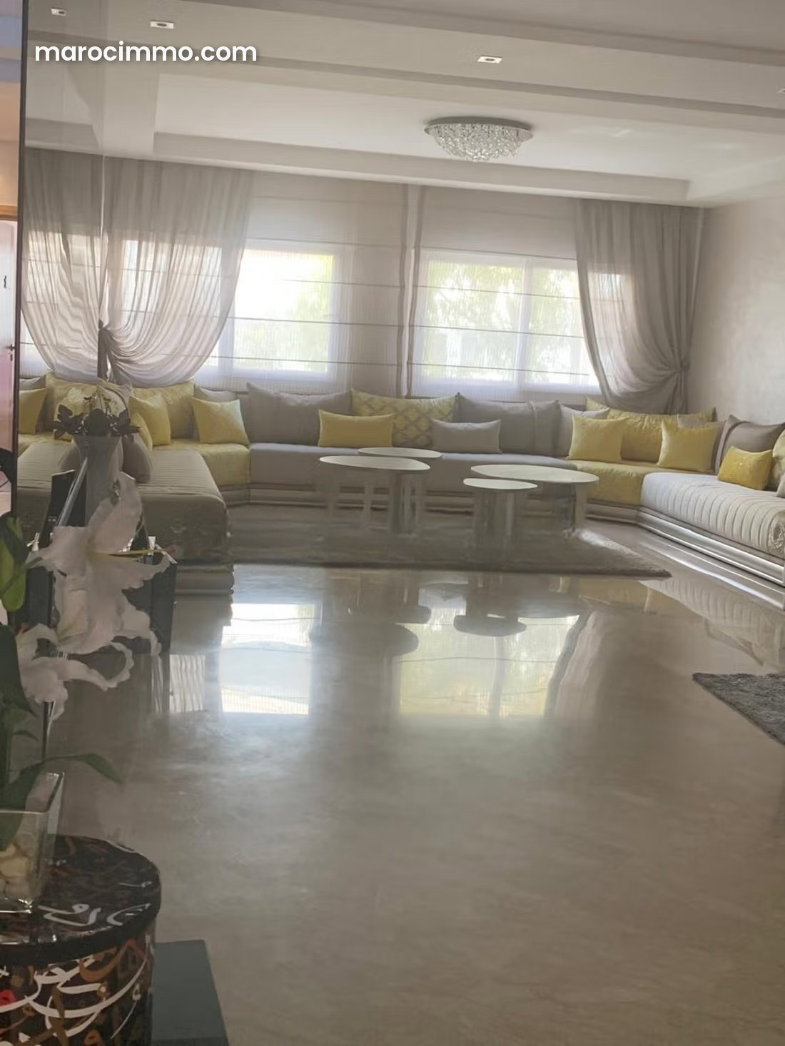 174 sqm Furnished Apartment, 3 Bedrooms, Gauthier, Casablanca — Casablanca