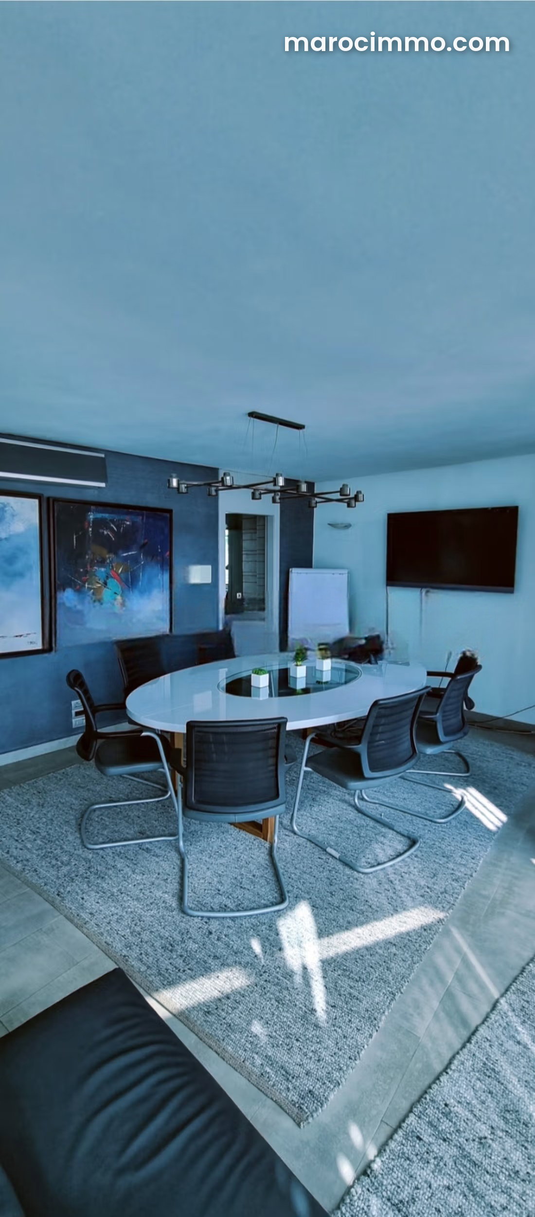 Luxury 234 sqm office, 7th floor, Racine, Casablanca — Casablanca