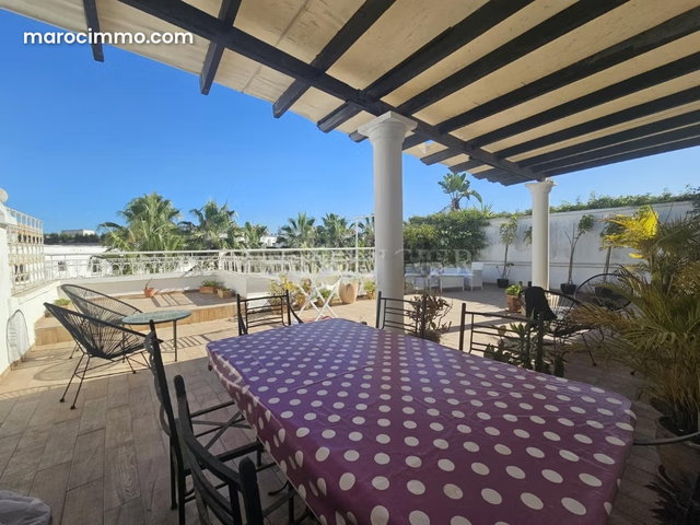 Location Magnifique duplex meublé avec grande terrasse Ain diab, Casablanca — 4