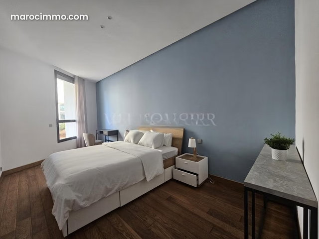 Location exceptionnel appartement meublé 2chambres Ain Diab, Casablanca — 3