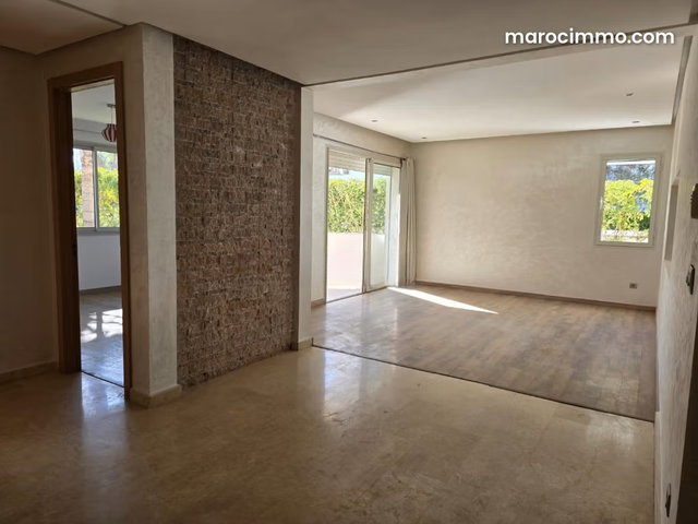 Rez de jardin vide à louer à Ville verte Bouskoura — 2