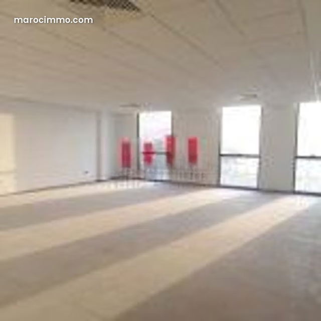 Plateau de bureau premium de 540 m de surface utile a la location en plein quartier CFC — الدار البيضاء