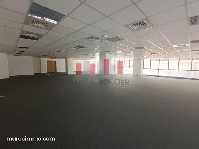 357m2 Office Space for Rent in Marina — Casablanca