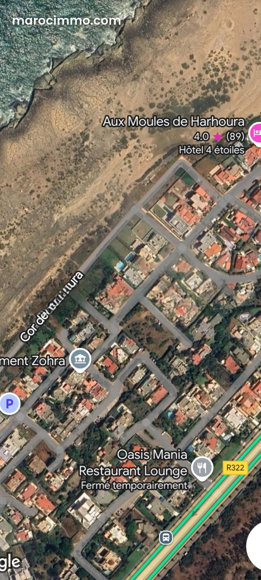 525 sqm Plot of Land for Sale in Harhoura, Temara — Temara