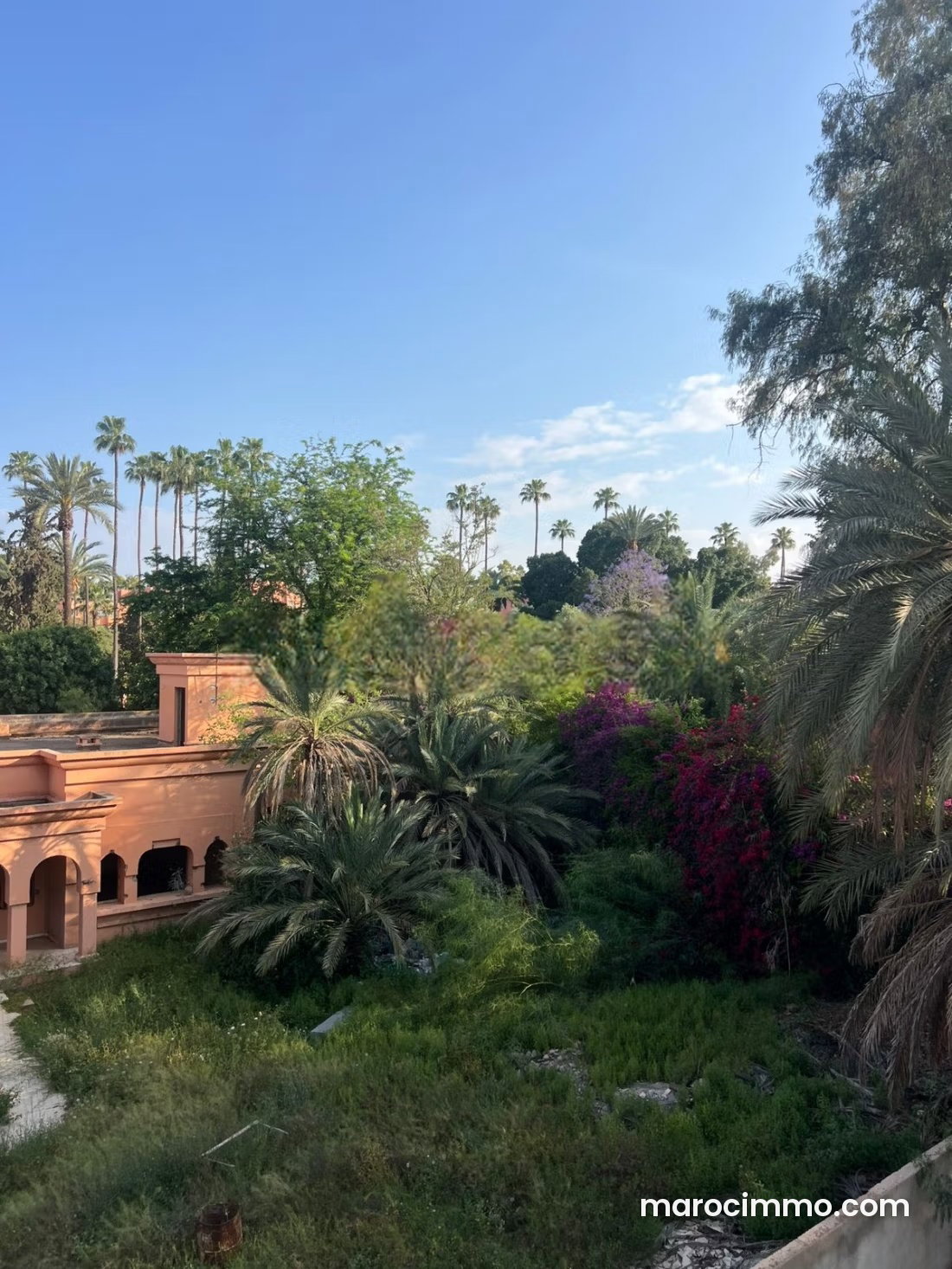 Terrain titré 1443 m² à l'Hivernage Marrakech R5 — Marrakech
