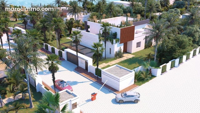 Vente villa de luxe à Route de l'Ourika. 6 pièces confortables. Tout confort avec cheminée et climatisation — 2