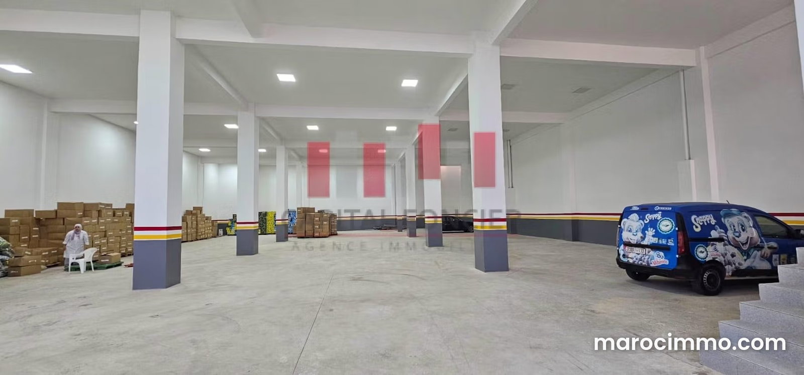 3,400 sqm commercial property over 3 levels, Franceville, Casablanca — Casablanca
