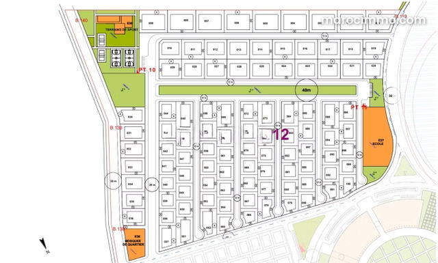 Lots de terrains de 900 m² à 2000 m² VEPN24302 — Marrakech