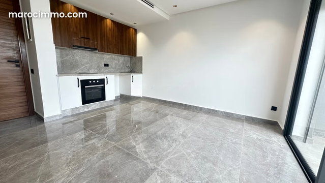 Très bel appartement en location à Casablanca Finance City. 2 grandes pièces. Piscine et service de Conciergerie — 3