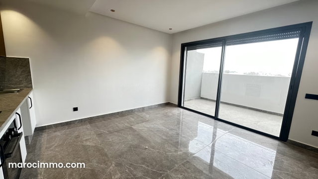 Très bel appartement en location à Casablanca Finance City. 2 grandes pièces. Piscine et service de Conciergerie — 5