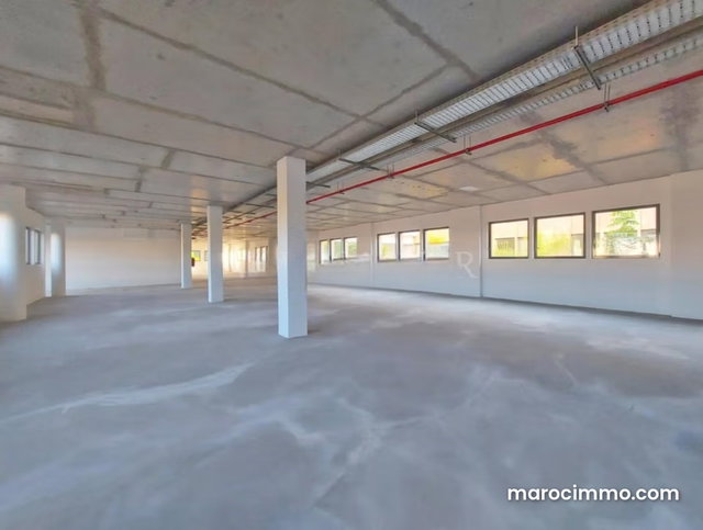 Raw Office Space for Rent 400m2 in Anfa, Casablanca — 2