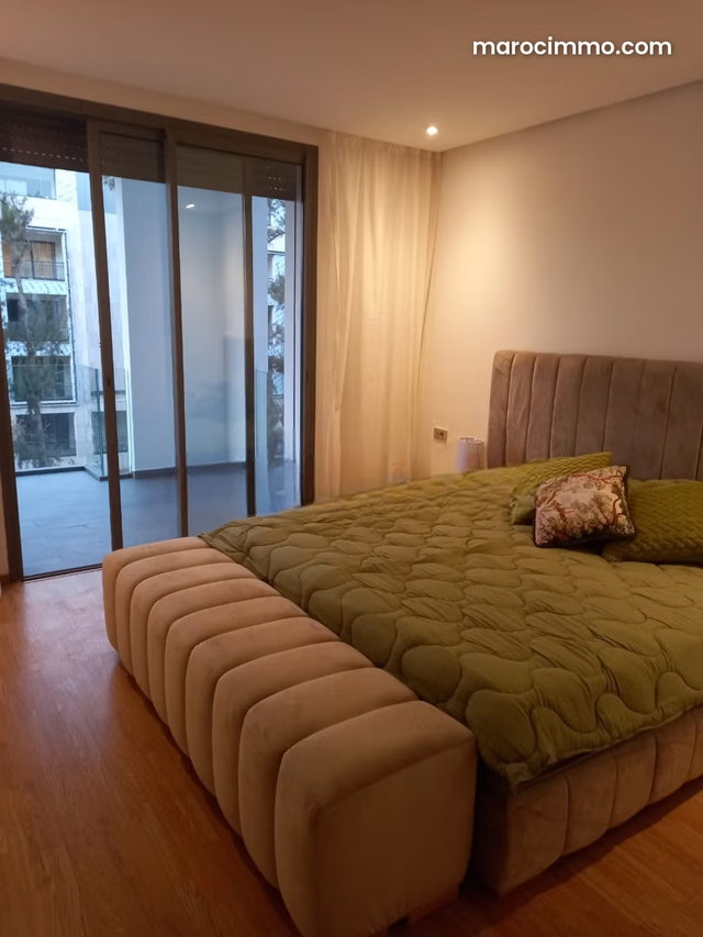 Appartement standing meublé neuf a souissi — 3