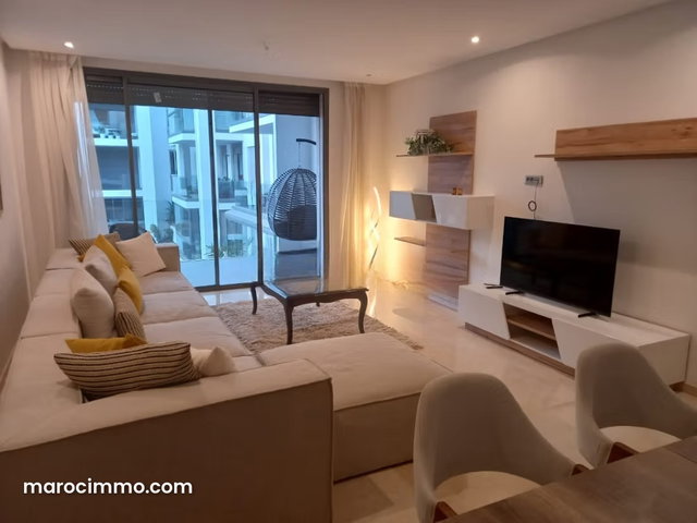 Appartement standing meublé neuf a souissi — 2