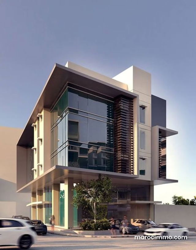 Immeuble usage bureaux de 3000 m² sur Haut Agdal — Rabat