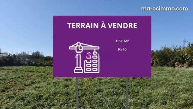 Vente Terrain R10 Avenue des FAR Meknès — Meknès