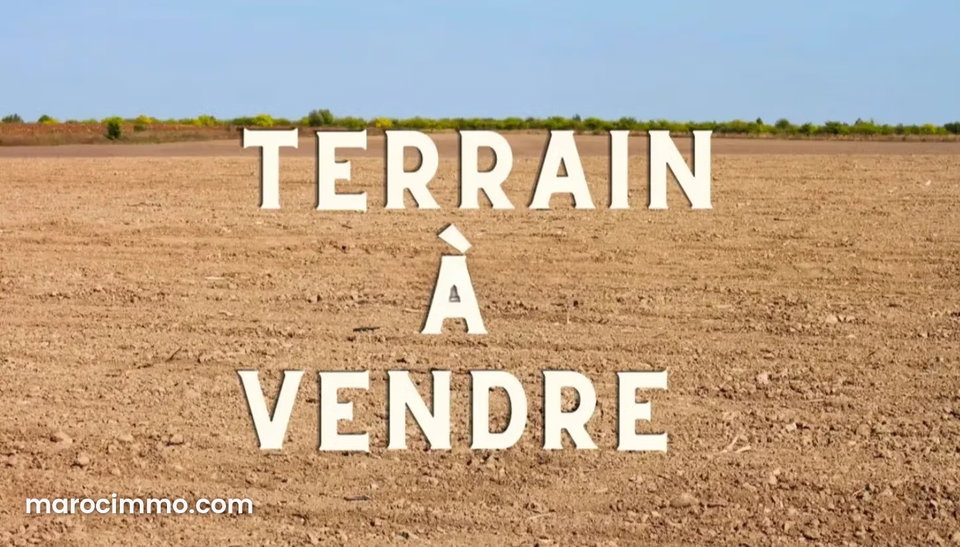 Terrain à Vendre – Front de Golf Al Maaden, Marrakech, 2400 m² à 3800 MAD/m