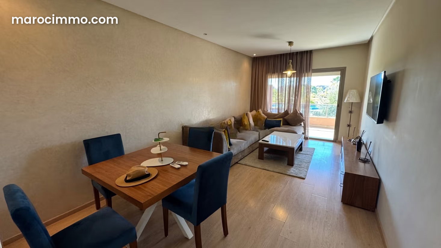 Furnished apartment with swimming pool for rent in Agdal, Marrakech — Marrakesh