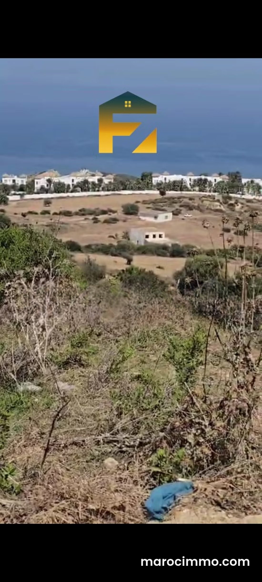 2 ha Sea-View Plot for Sale in Manar, Tangier — Tangier