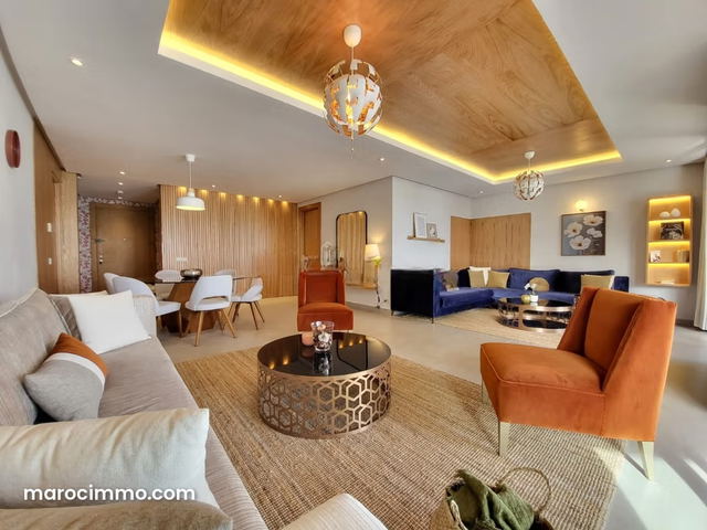 Appartement meublée à louer à la Marina — Casablanca