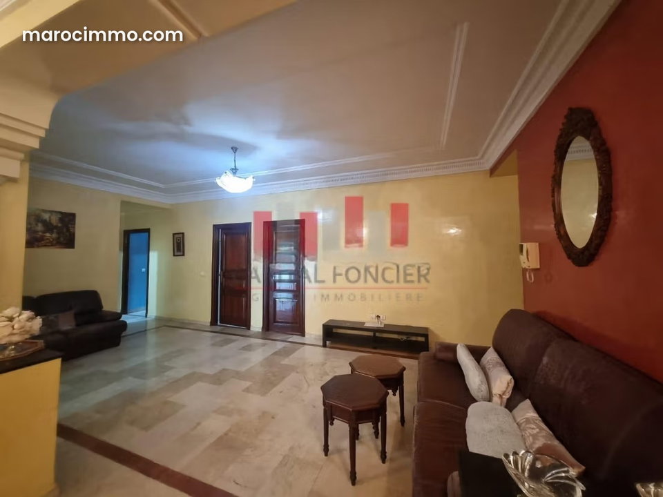 Appartement a louer meuble quartier les hôpitaux