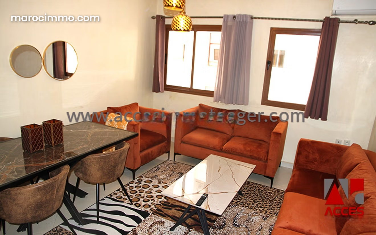 Furnished Apartment with Terrace in Tanger City Center — Tangier