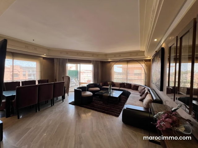 Luxueux appartement à vendre vide à l’Hivernage – Marrakech — 4