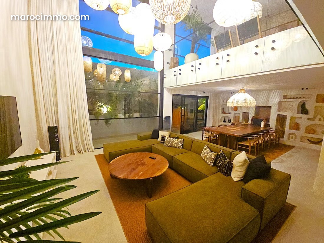 New 490 sqm villa with sea views and swimming pool in Sable d’Or, Temara — Temara