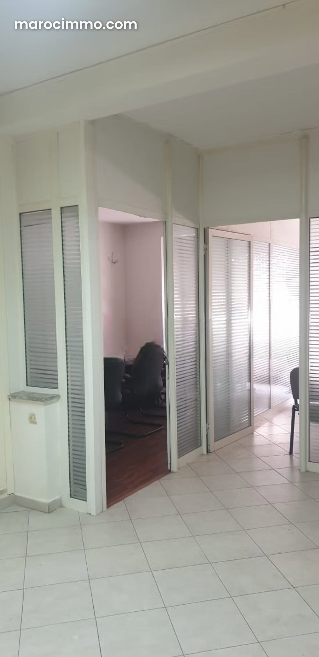 113 m² Office for Rent in Maarif, Casablanca, 4 Partitioned Spaces — Casablanca