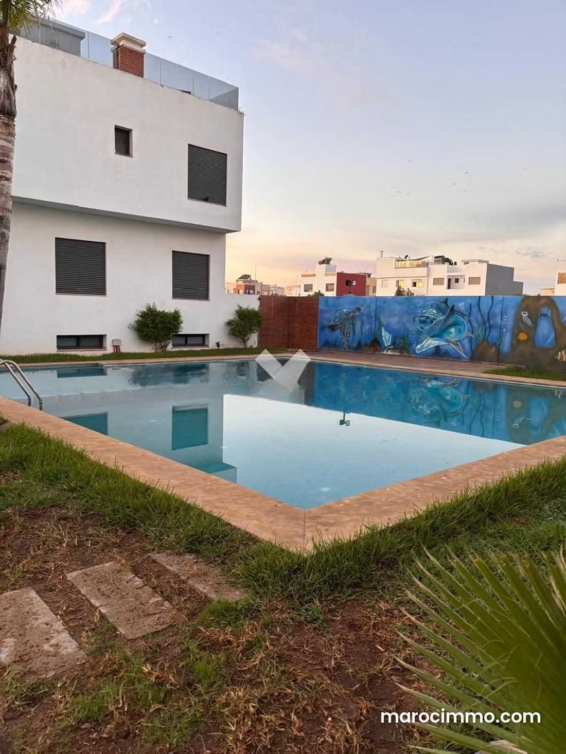 Villa meublée 3 chambres avec jardin, Sidi Rahal balnéaire — Sidi Rahal