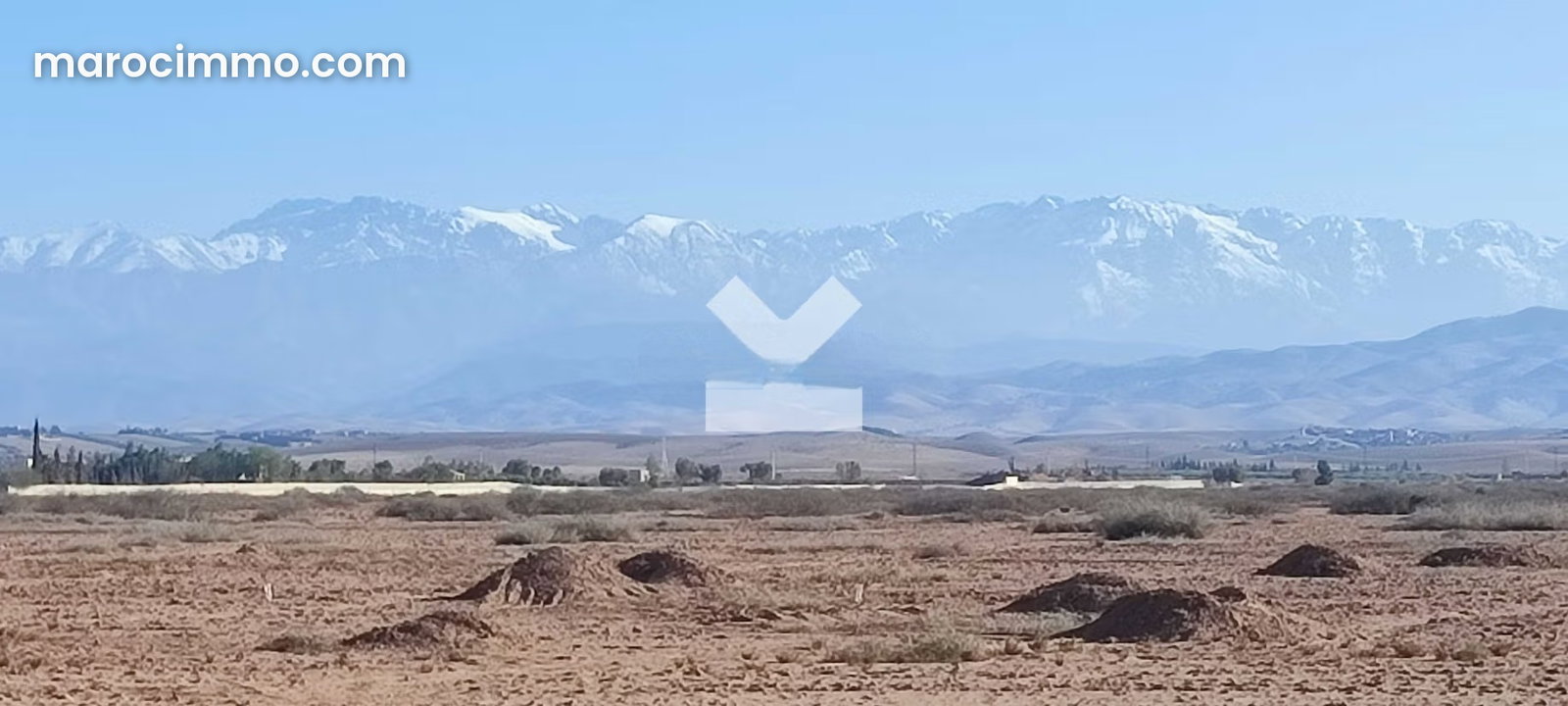 أرض واسعة للاستثمار في بوّابات مراكش — مراكش