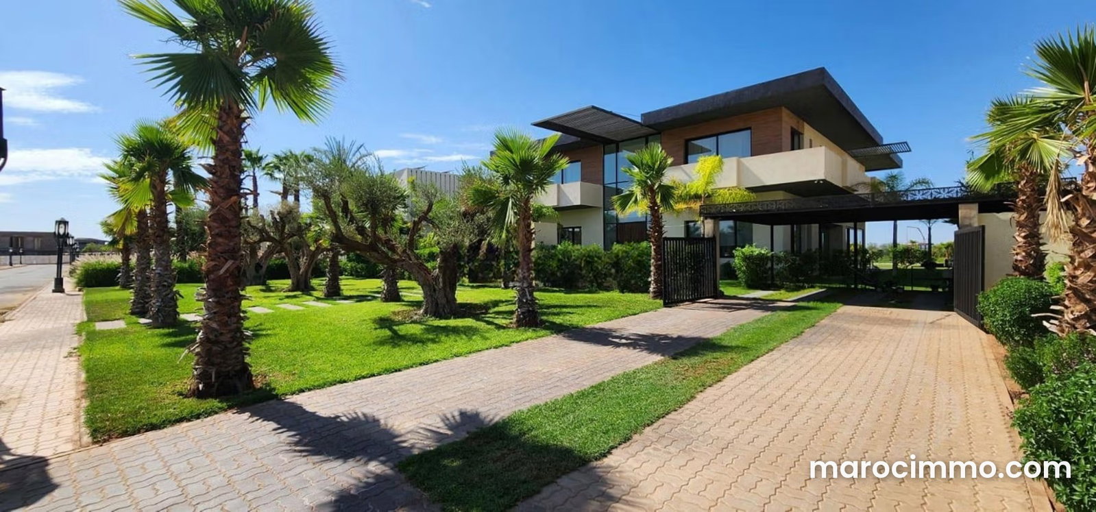 Brand-new 800 sqm villa, Amelkis Golf, Marrakech, Atlas Mountain views — Marrakesh