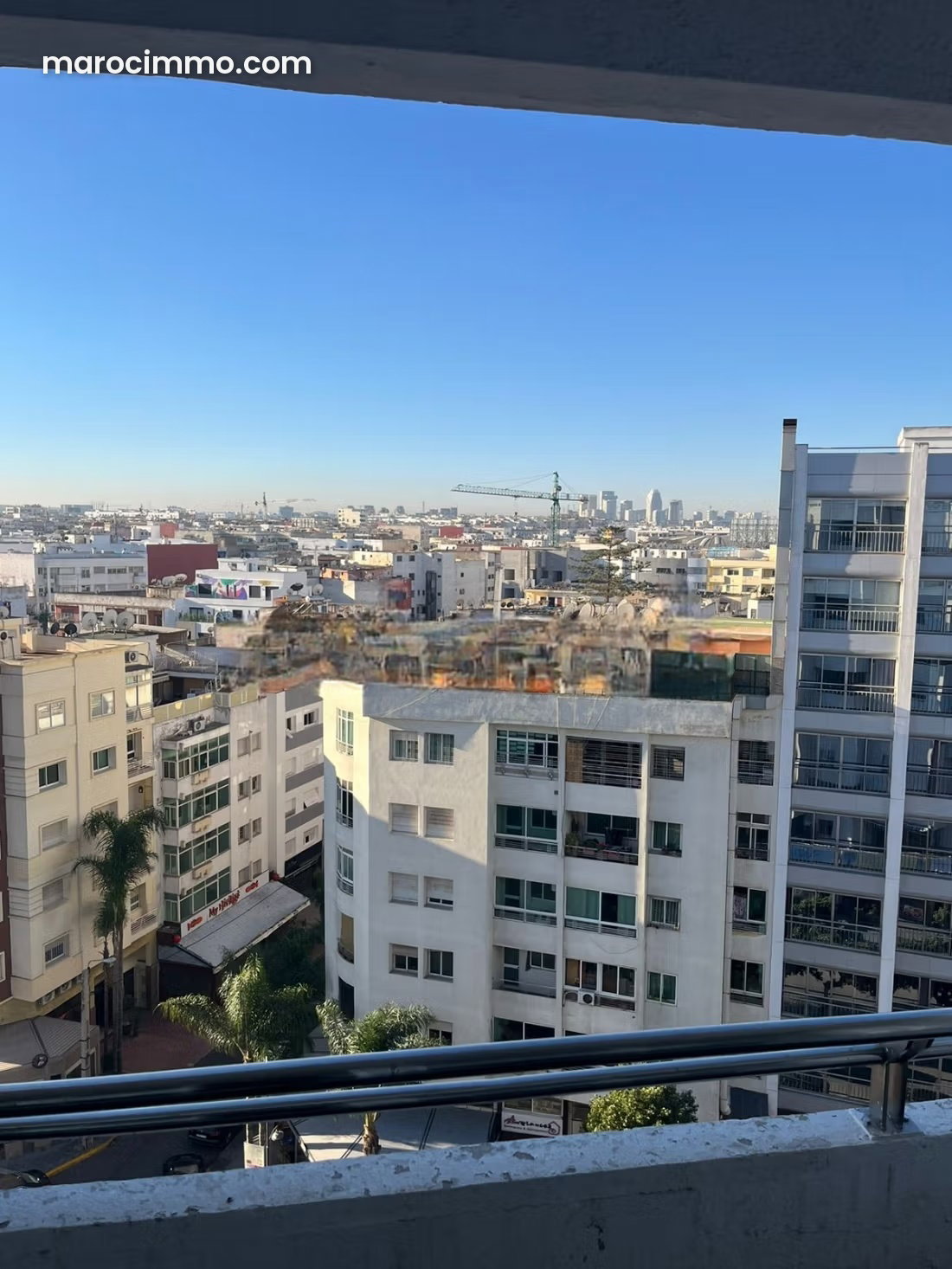 160 sqm Office on the 9th Floor in Maarif, Casablanca, for Rent — Casablanca