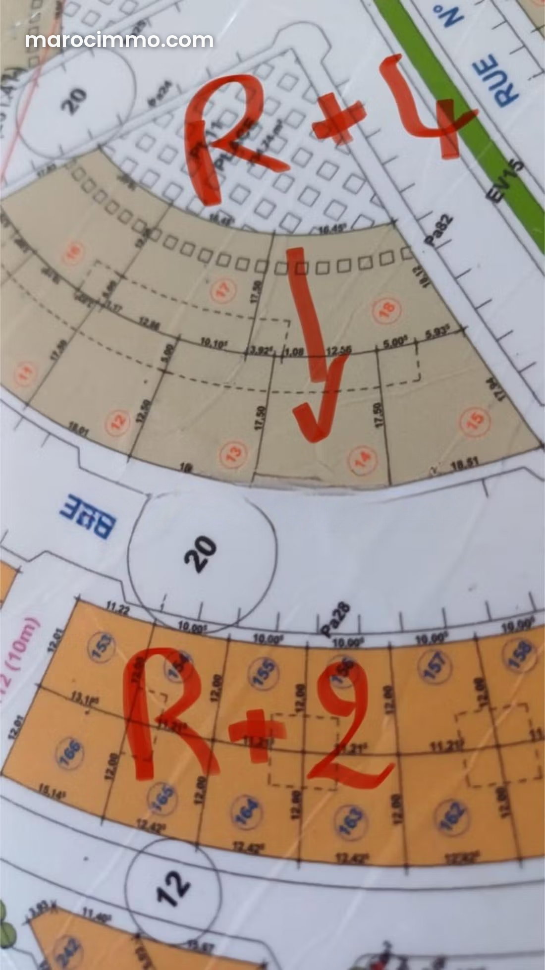 273 m² Commercial Land, Bouznika Centre, R4 Zoning — Bouznika