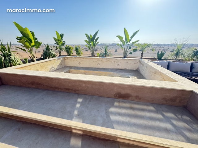 Luxury Villa for Sale – Golf Amelkis Marrakech, Heated Pool and Atlas View — 3