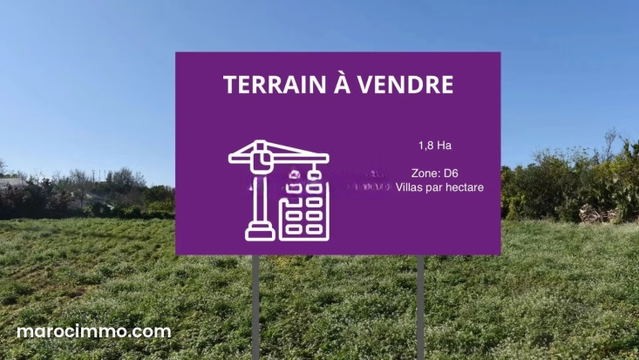 Sale of D6 El Menzeh Land Plot — El Menzeh