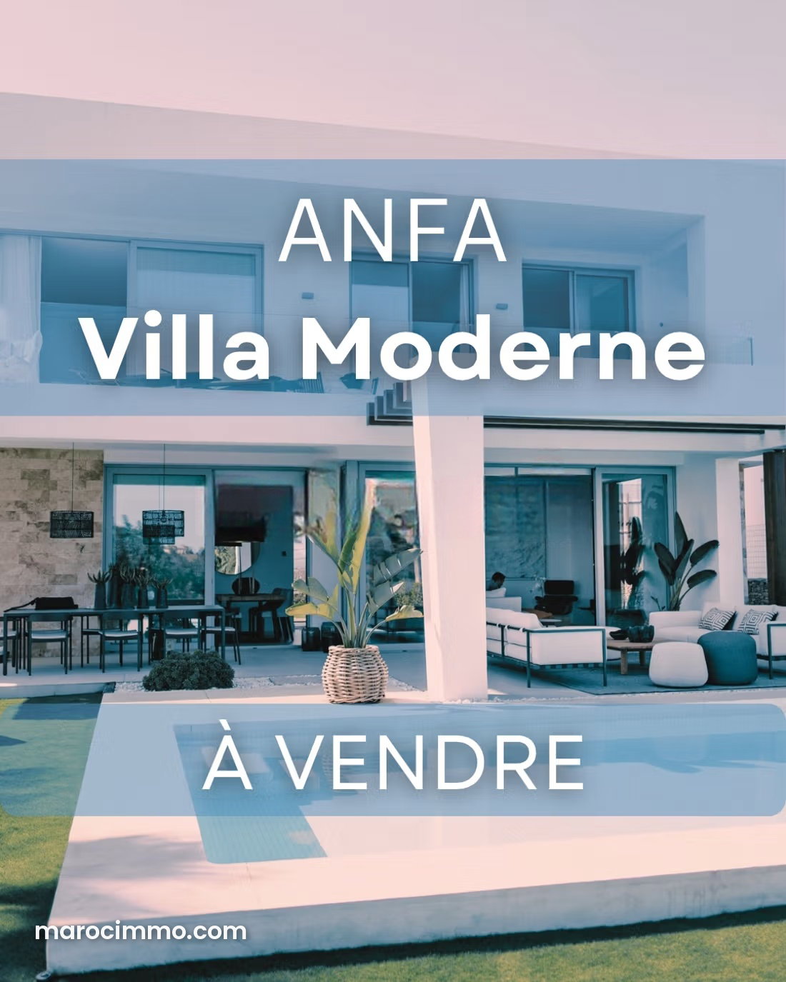 Villa 1000 m² avec piscine et jardin à Anfa, Casablanca — Casablanca