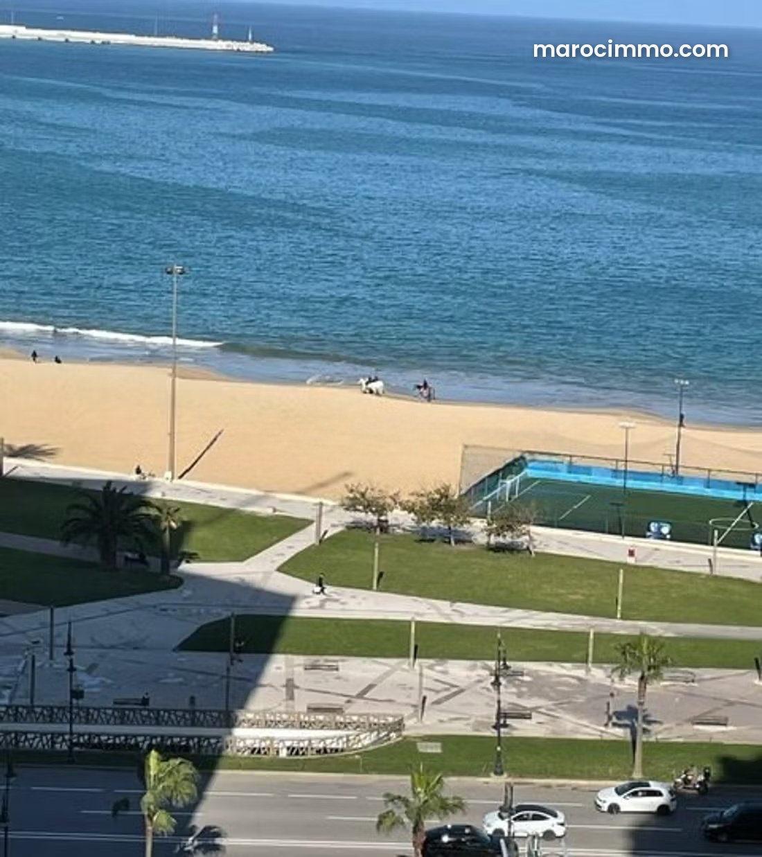 شقة جديدة بإطلالة بحرية قرب ميناء طنجة المدينة — طنجة
