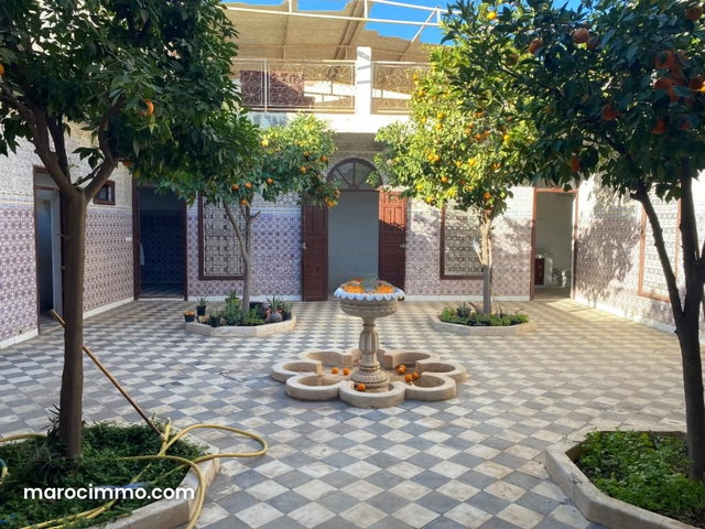 Vente villa style riad titre à km 6 route fès — 5